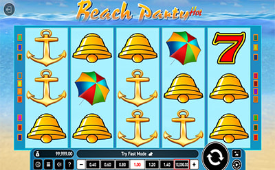 The Beach Party Slot Game at the bCasino New Zealand Online Casino