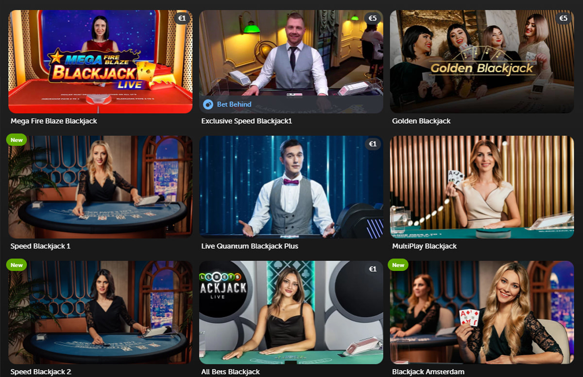 The Betsafe Casino Roulette, Blackjack & Other Table Games