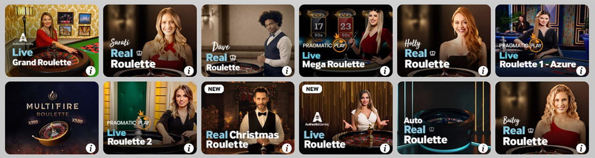 The Betway Casino Roulette, Blackjack & Other Table Games