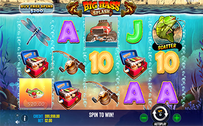 The Big Bass Splash Slot Game at the 1xBet New Zealand Online Casino