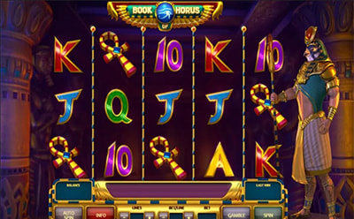 The Book of Horus Slot Game at the bet365 New Zealand Online Casino