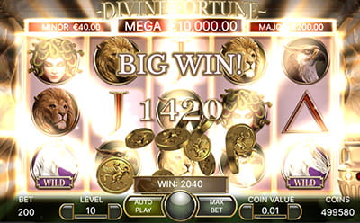 Divine Fortune Slot Wilds