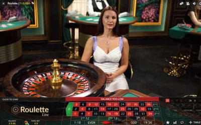 New Zealand Live Casino Game European Roulette by Evolution