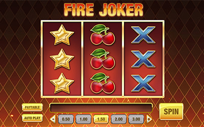 The Fire Joker Slot Game at the Betsafe New Zealand Online Casino