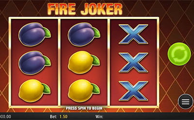 The Fire Joker Slot Game at the Royal Panda New Zealand Online Casino