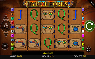 The Horus Eye Slot Game at the 22BET New Zealand Online Casino