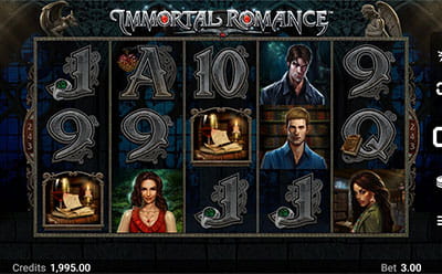 The Immortal Romance Online Slot at JackpotCity