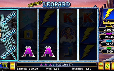 The Lightning Leopard Online Slot at LeoVegas