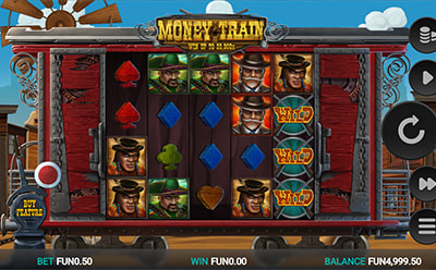The Money Train Slot Game at the Kaboo New Zealand Online Casino