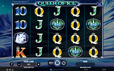 The Queen of Ice Slot Game at the Rizk New Zealand Online Casino