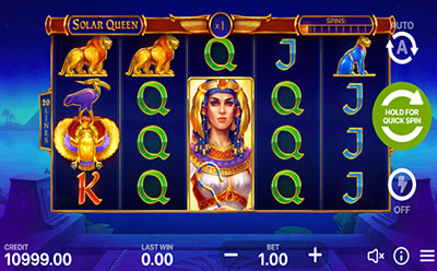 The Solar Queen Slot Game at the bCasino New Zealand Online Casino
