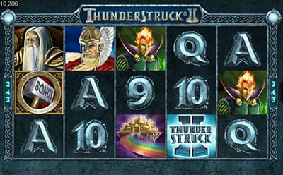 The Thunderstruck II Slot Game at the Betway New Zealand Online Casino